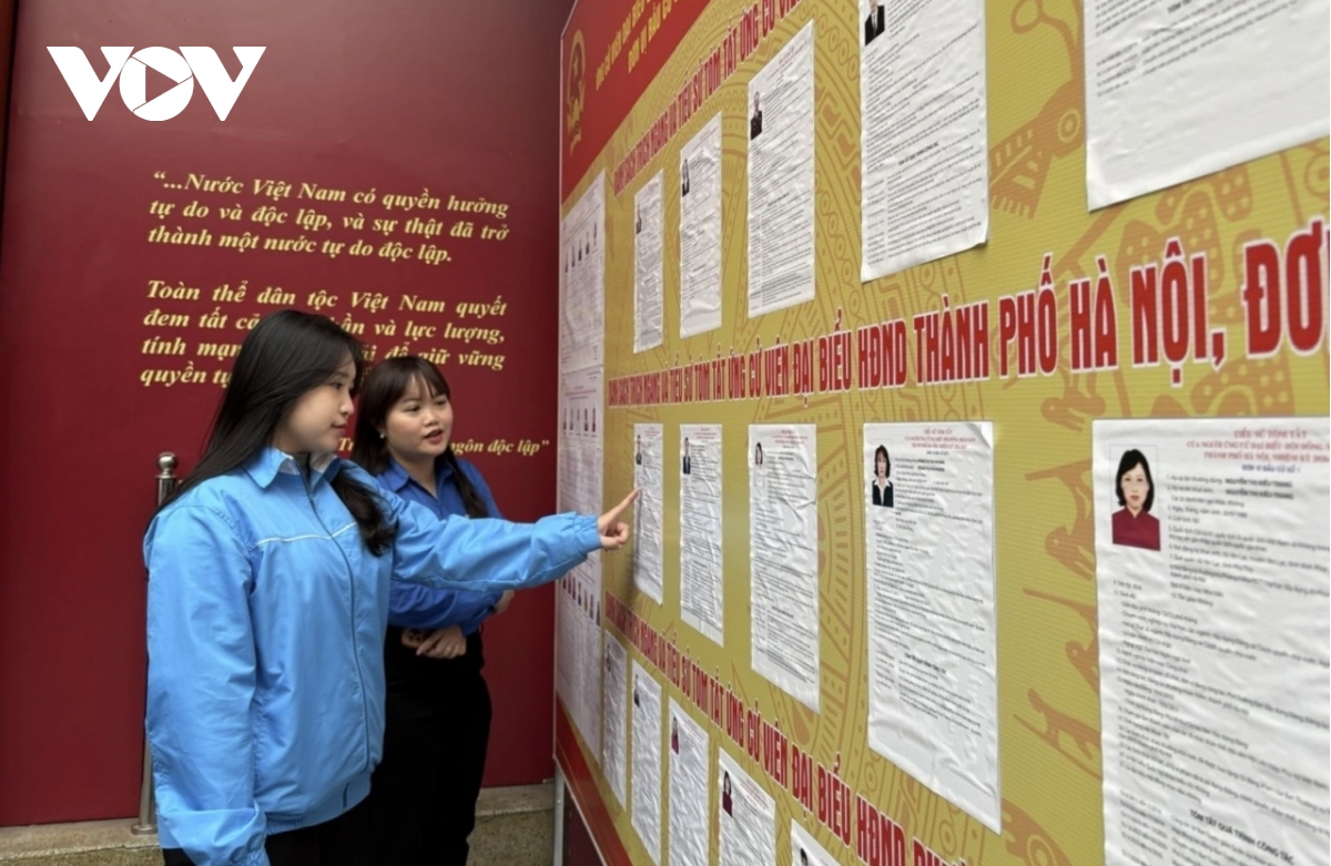 Voters entrust their ballots to worthy candidates